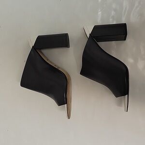 Kate Spade Saturday black white mule sz 6.5